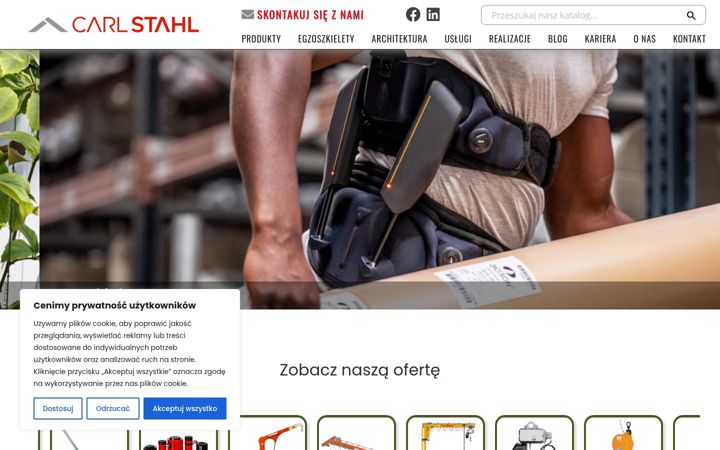 Screenshot of carlstahl.pl