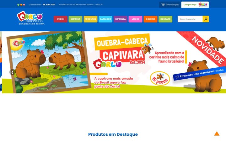 Skjámynd af carlu.com.br