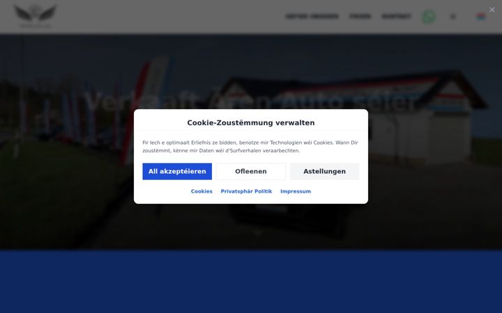 Screenshot of carlux.lu