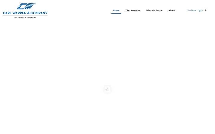Screenshot of carlwarren.com