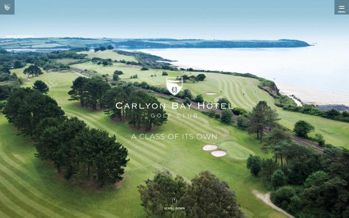Screenshot of carlyongolf.com