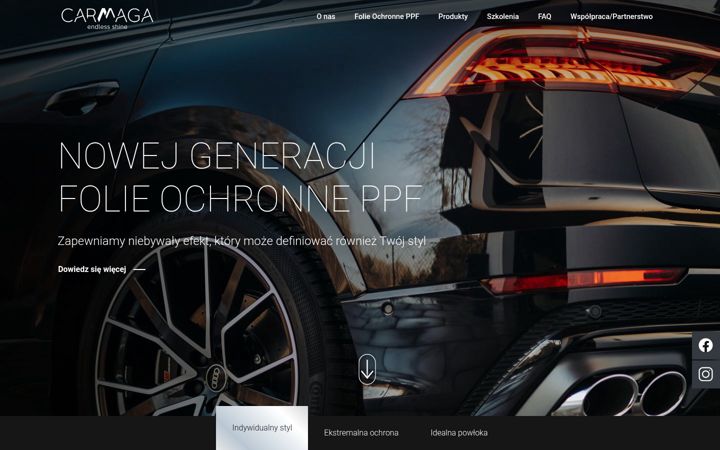 Screenshot of carmaga.pl