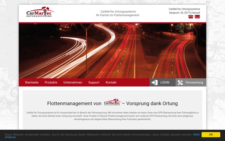 Screenshot of carmartec.de