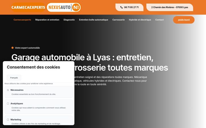 Screenshot of carmecaexperts07.fr