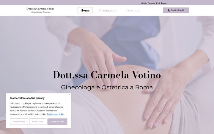 Screenshot of carmelavotino.it