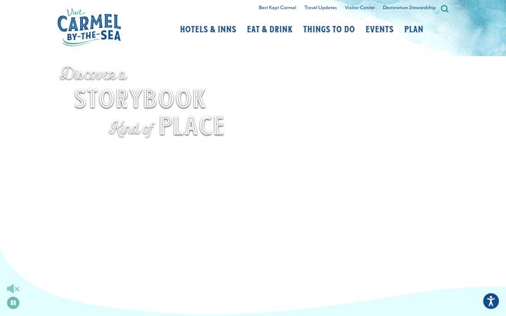 Screenshot of carmelcalifornia.com