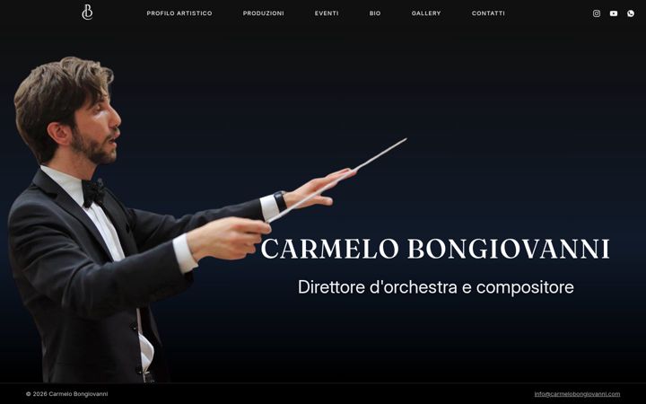Screenshot of carmelobongiovanni.com