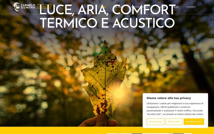Screenshot of carmelogumina.it