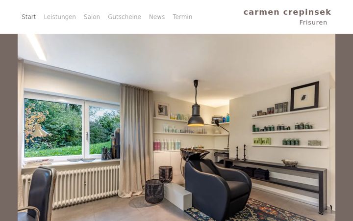 Screenshot of carmen-crepinsek.de
