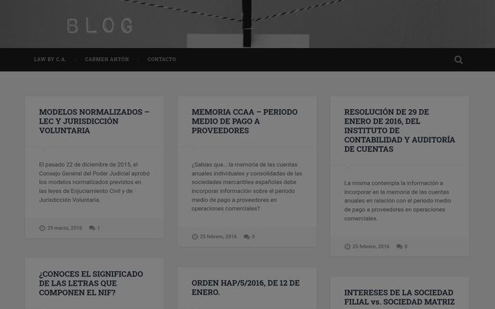 Screenshot of carmenantonherrerias.es