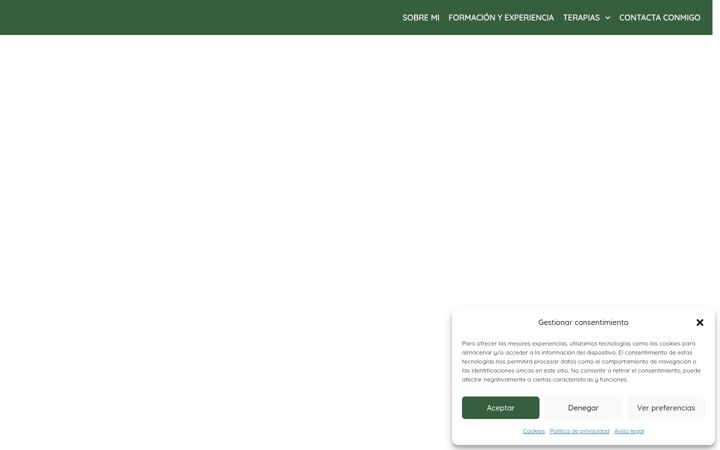 Screenshot of carmenasogracia.com