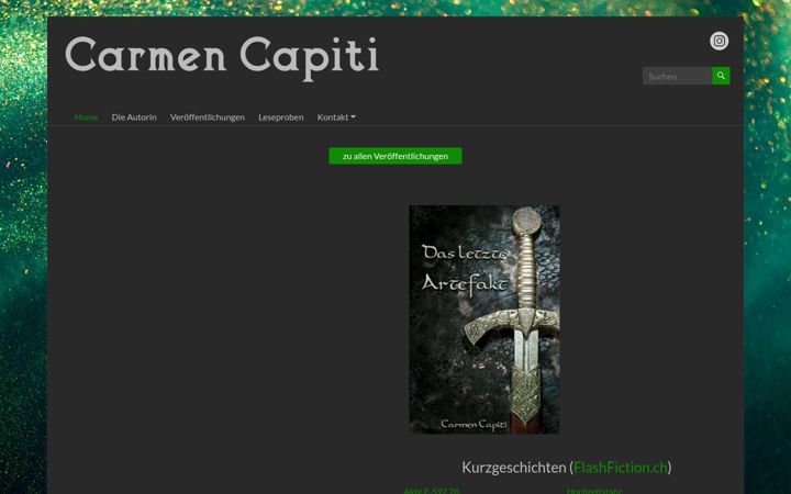 Screenshot of carmencapiti.ch