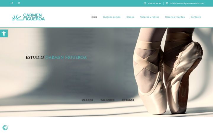 Screenshot of carmenfigueroaestudio.com