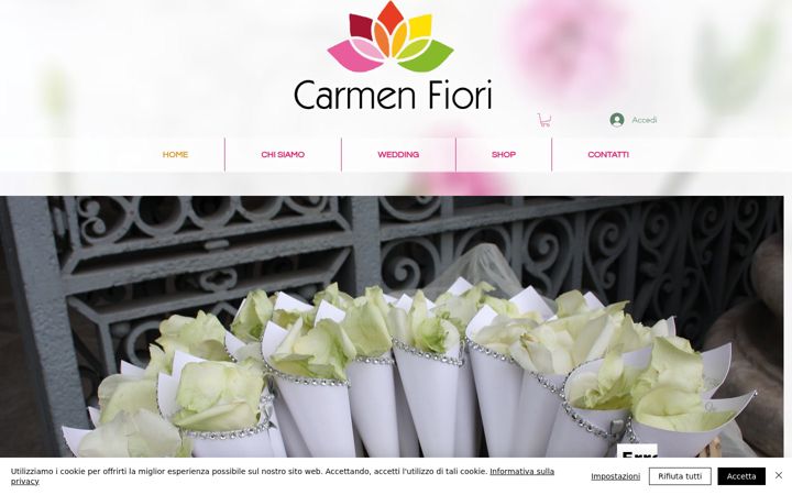 Ekrano kopija carmenfiori.it