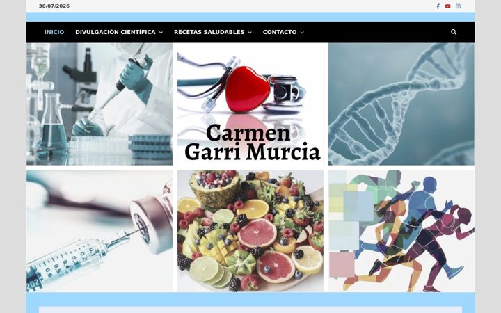 Screenshot of carmengarri.es