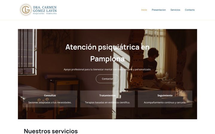 Screenshot of carmenlavin.com