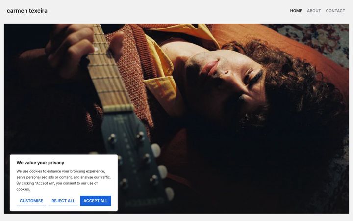 Screenshot of carmentexeira.com