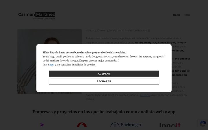 Screenshot of carmenweb.com