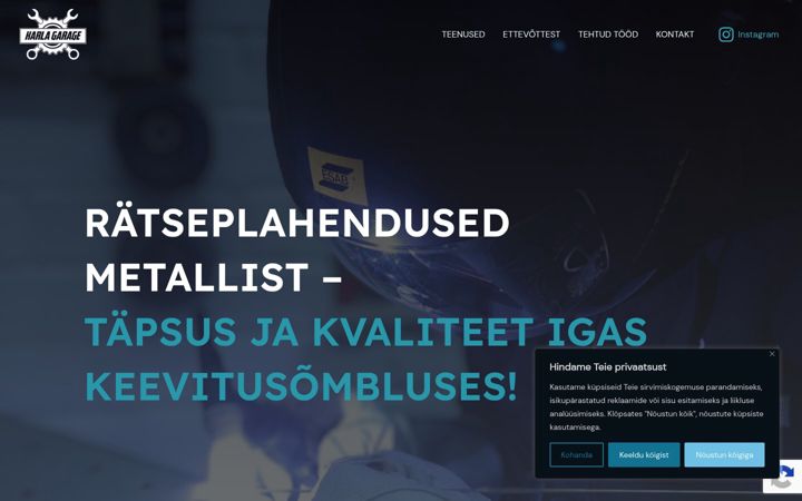 Screenshot of carmet.ee