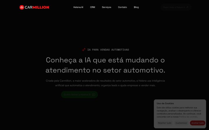 Screenshot of carmillionbr.com