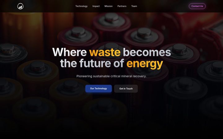 Screenshot of carmineminerals.com