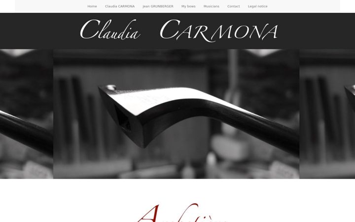 Screenshot of carmonabows.com