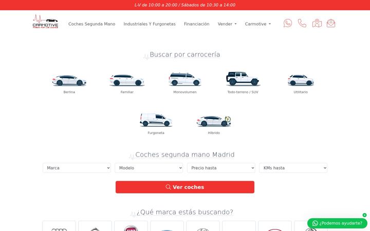 Screenshot of carmotive.es