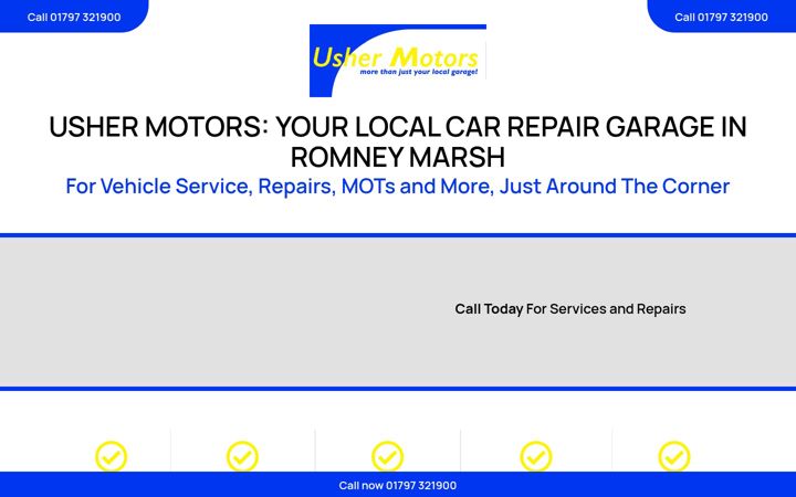 Screenshot of carmotsandrepairs.co.uk
