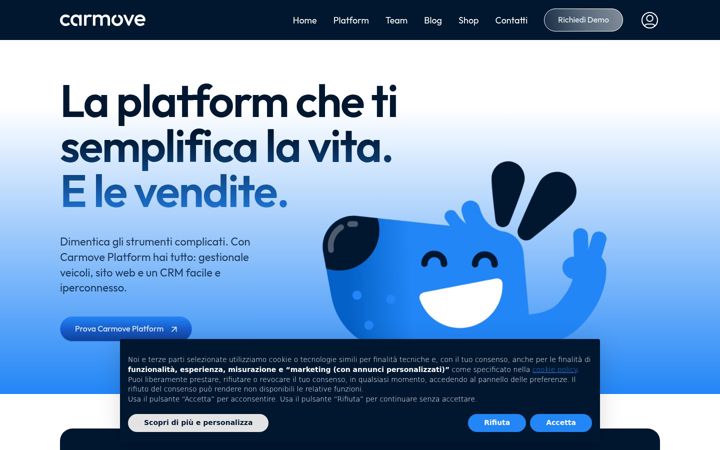 Screenshot of carmove.it