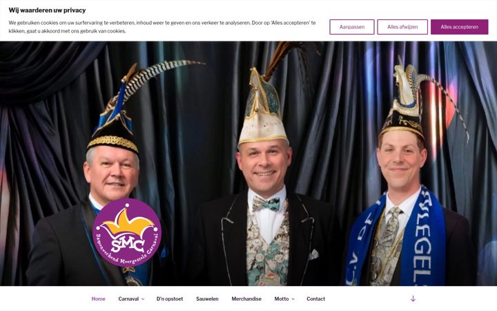 Screenshot of carnavalmoergestel.nl