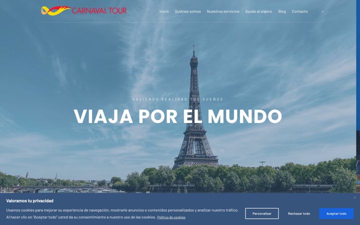 Ekrano kopija carnavaltour.es
