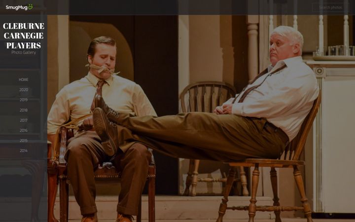 Screenshot of carnegieplayers.org