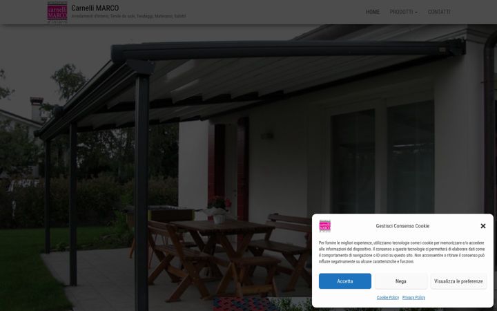 Screenshot of carnellimarco.com