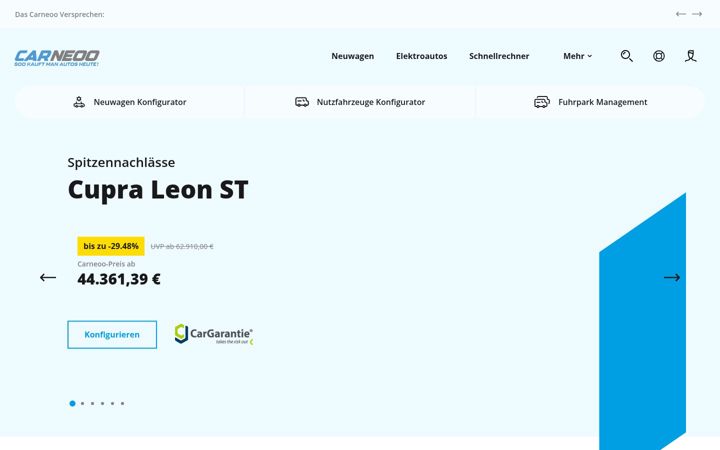 Skjermbilde av carneoo.eu