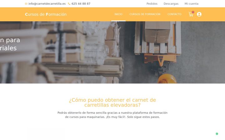 Екранна снимка на carnetdecarretilla.es