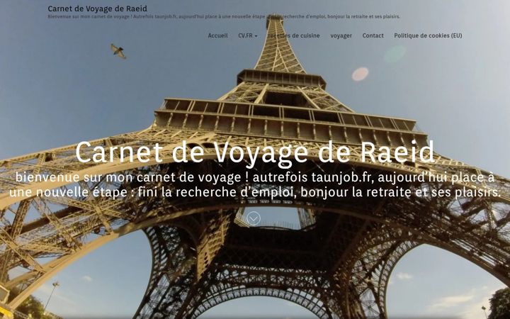 Screenshot of carnetdevoyagederaeid.fr