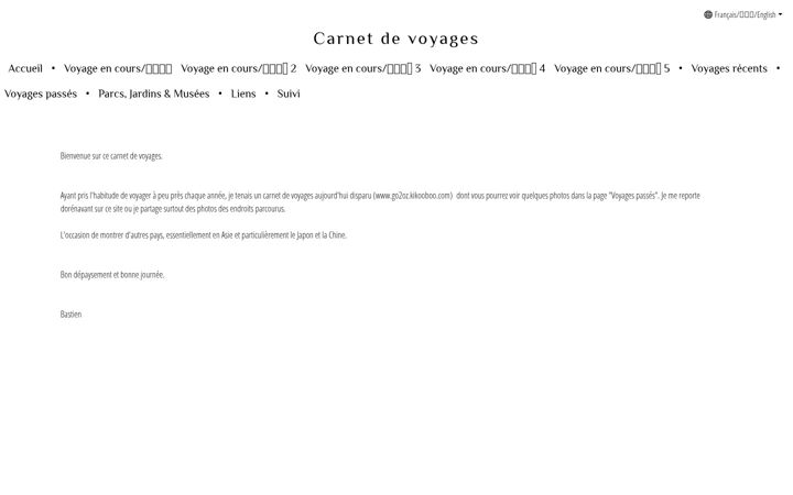 Screenshot of carnetdevoyages.info