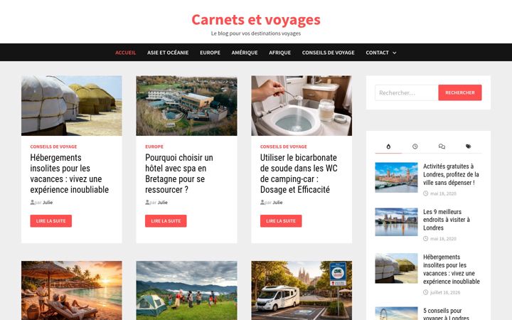 Screenshot di carnets-et-voyages.net