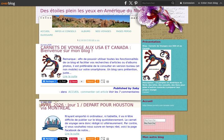 Screenshot of carnets-usa-canada.com