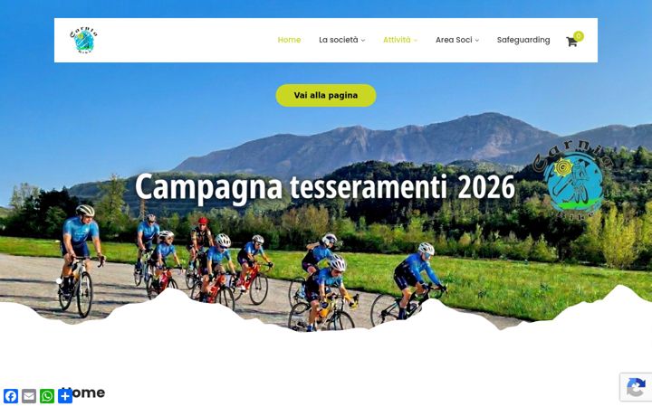 Screenshot von carniabike.it