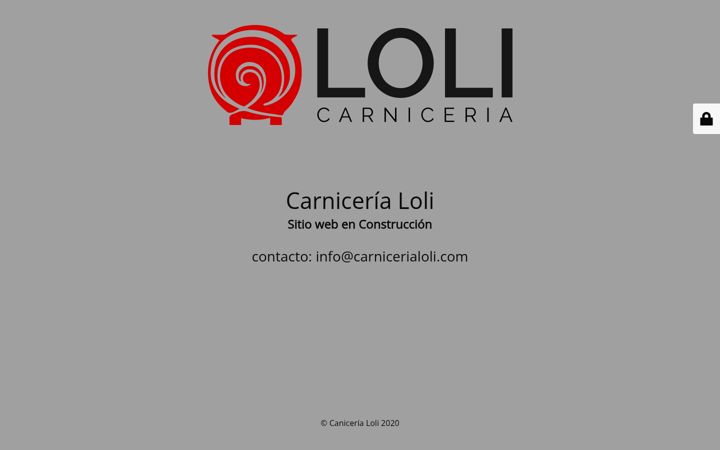 Screenshot του carnicerialoli.es