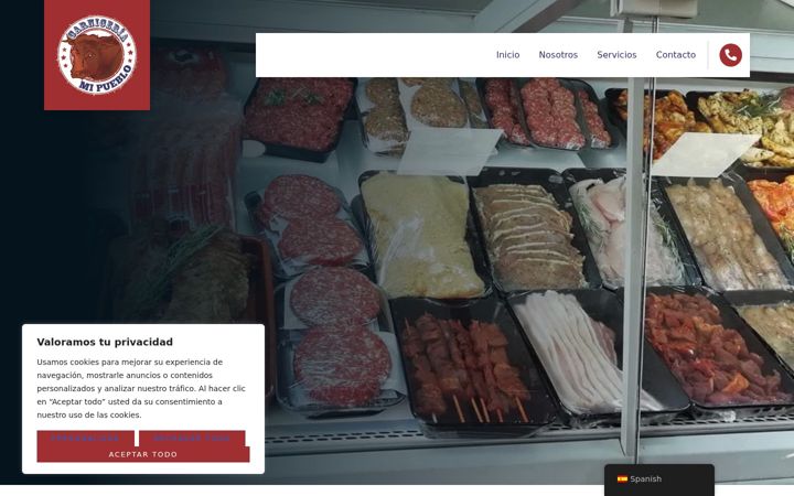 Screenshot of carniceriamipueblo.es