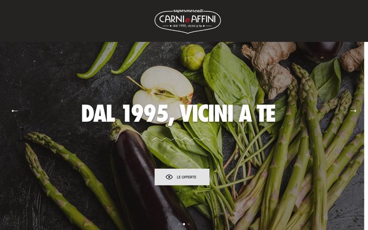 Screenshot di carnieaffini.it