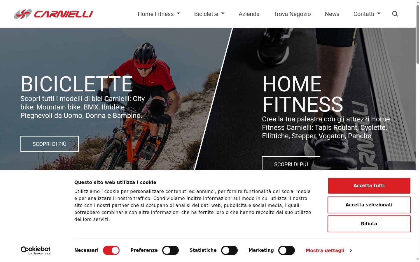 Screenshot tal-banner tal-kunsens muri qabel kwalunkwe interazzjoni