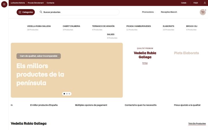 Skärmbild av carnisseriablanch.com