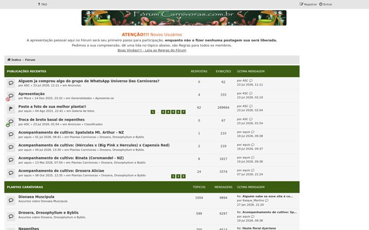 Screenshot of carnivoras.com.br