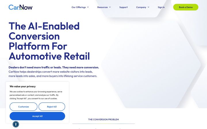 Zrzut ekranu carnow.com