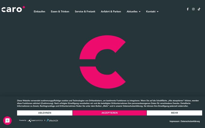 Screenshot of caro-aurich.de