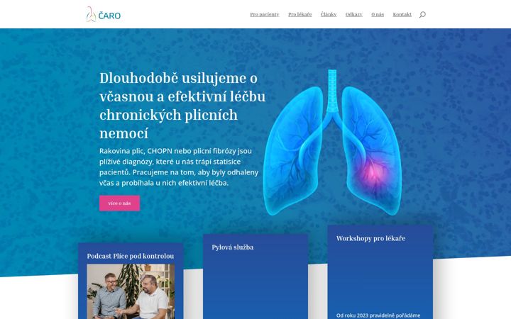 Screenshot of caro-gard.cz