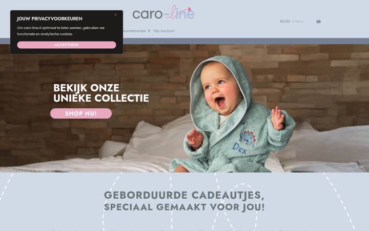 Snimka zaslona za caro-line.nl